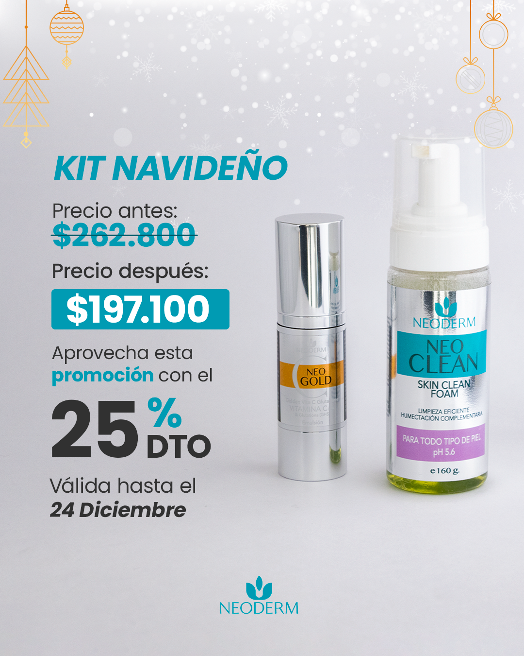 NEO GOLD-C + NEOCLEAN 25% Dto